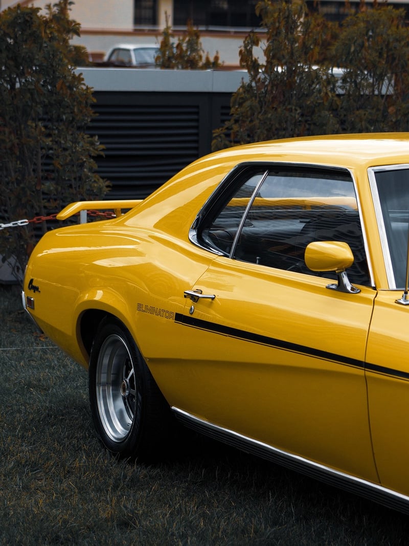 Vintage Car Exit